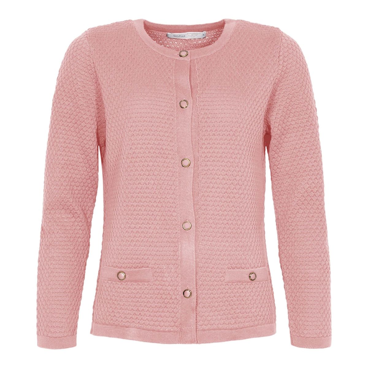 Skovhuus Kvinde Strik Cardigan Geranium XL