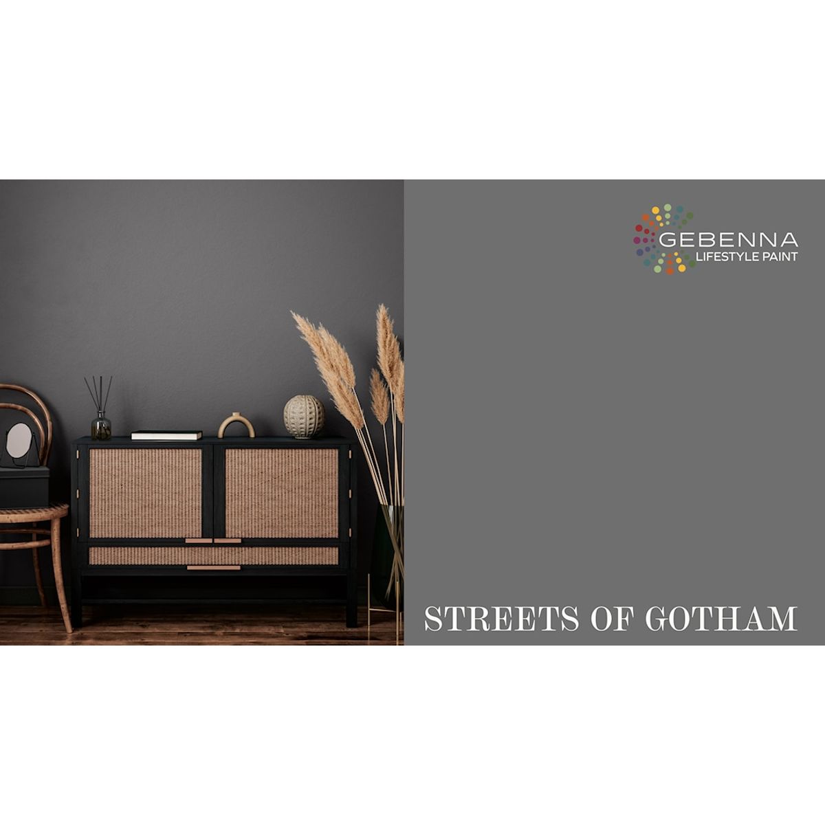 Gebenna Vægmaling: Streets of Gotham Farveprøve