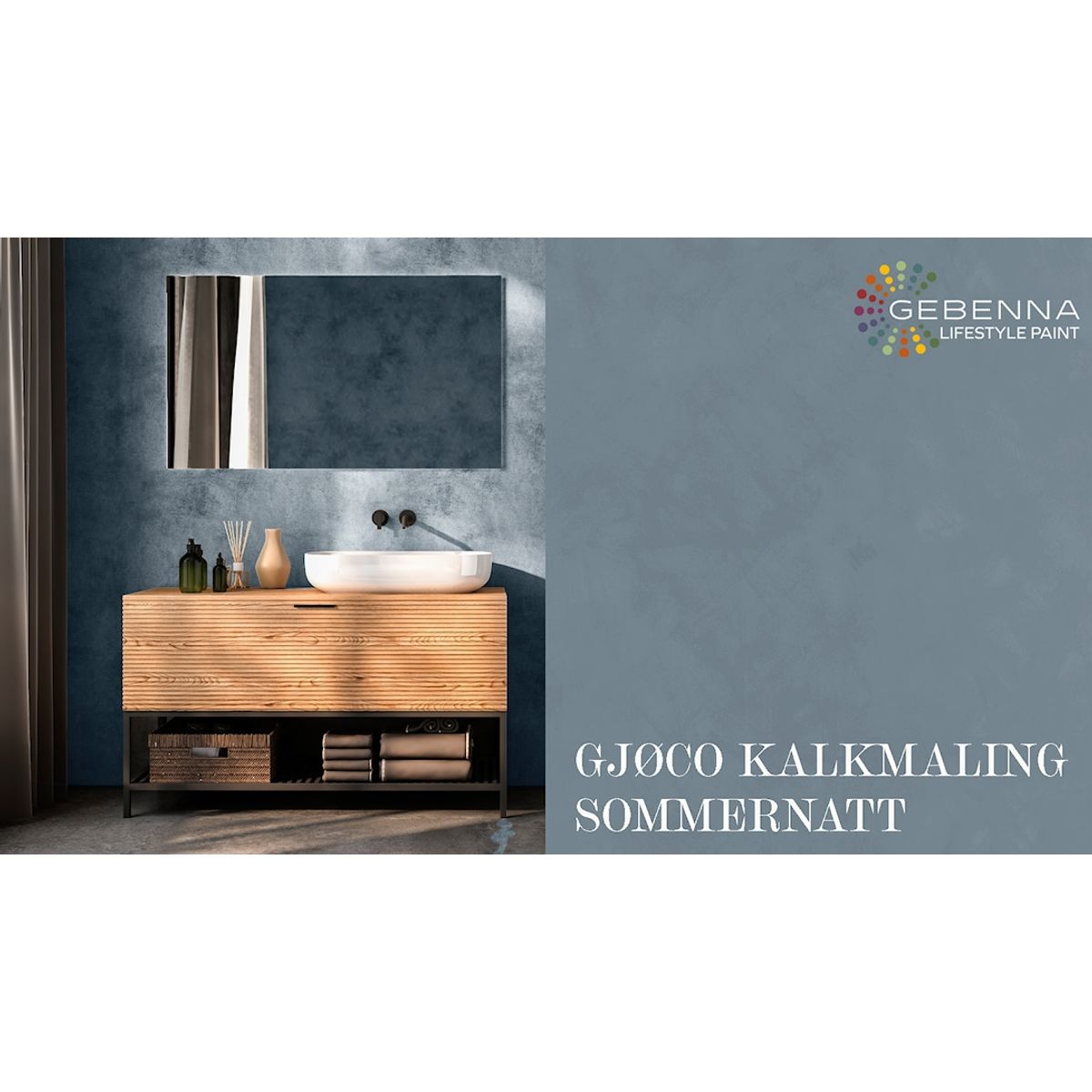 Kalkmaling 372 Sommernatt 0,68 l