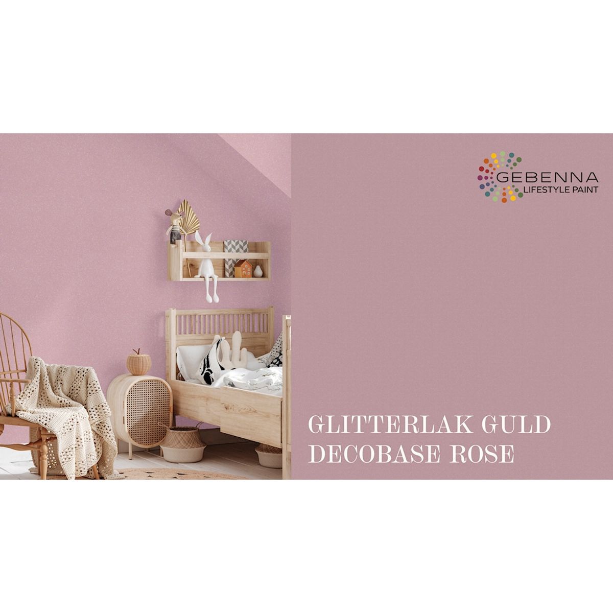 Glitterlak Guldbase + Dekobase 19