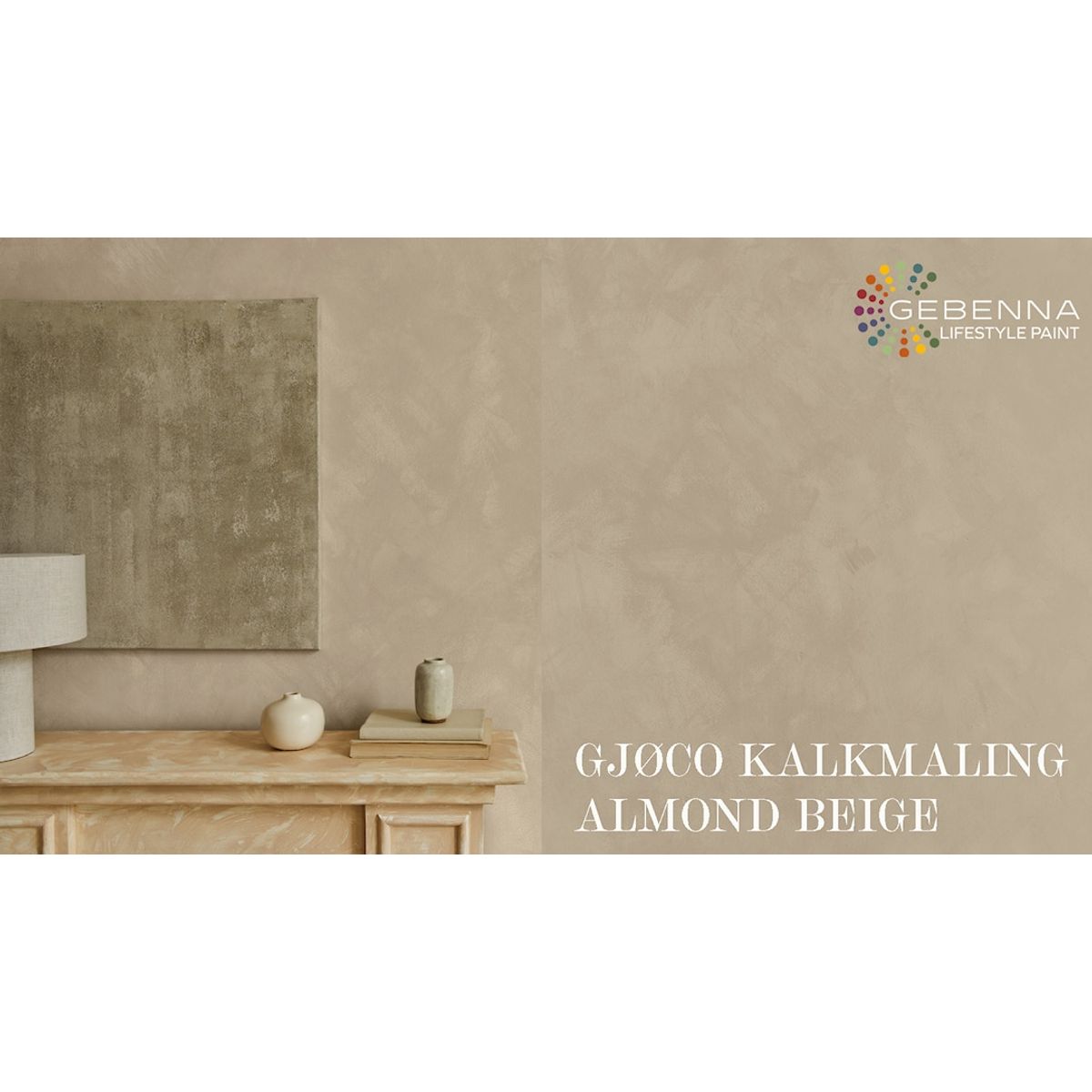 Kalkmaling 10966 Almond Beige 2,7 l