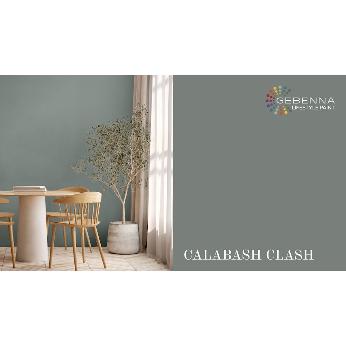 Gebenna Vægmaling: Calabash Clash 2,7 l