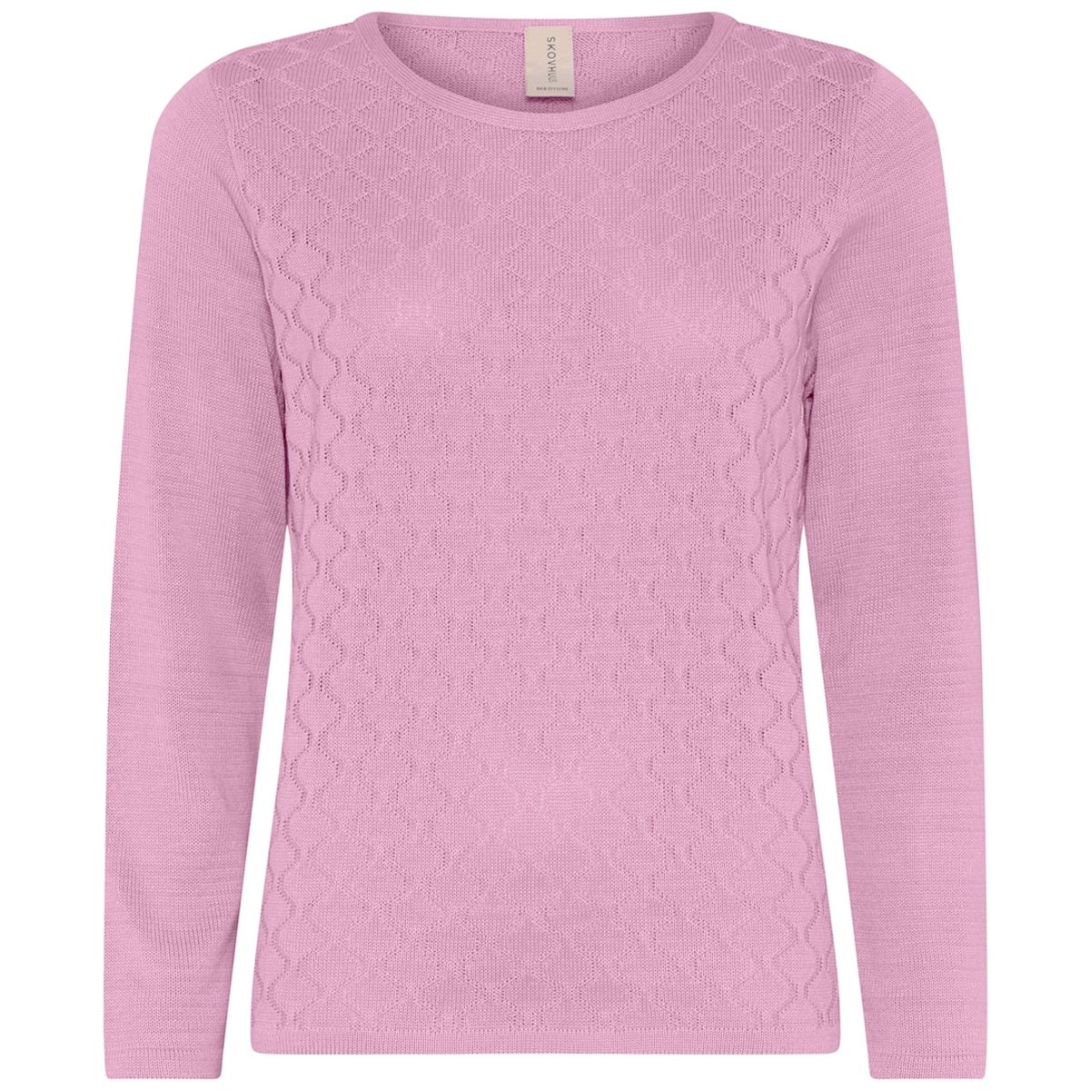 Skovhuus Kvinde Striktrøje Candy Pink XXXL