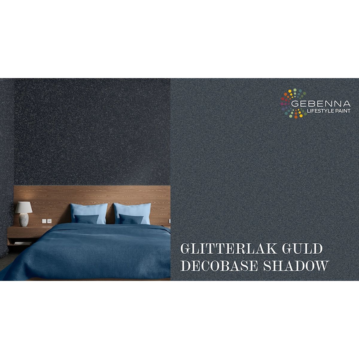 Glitterlak Guldbase + Dekobase 22