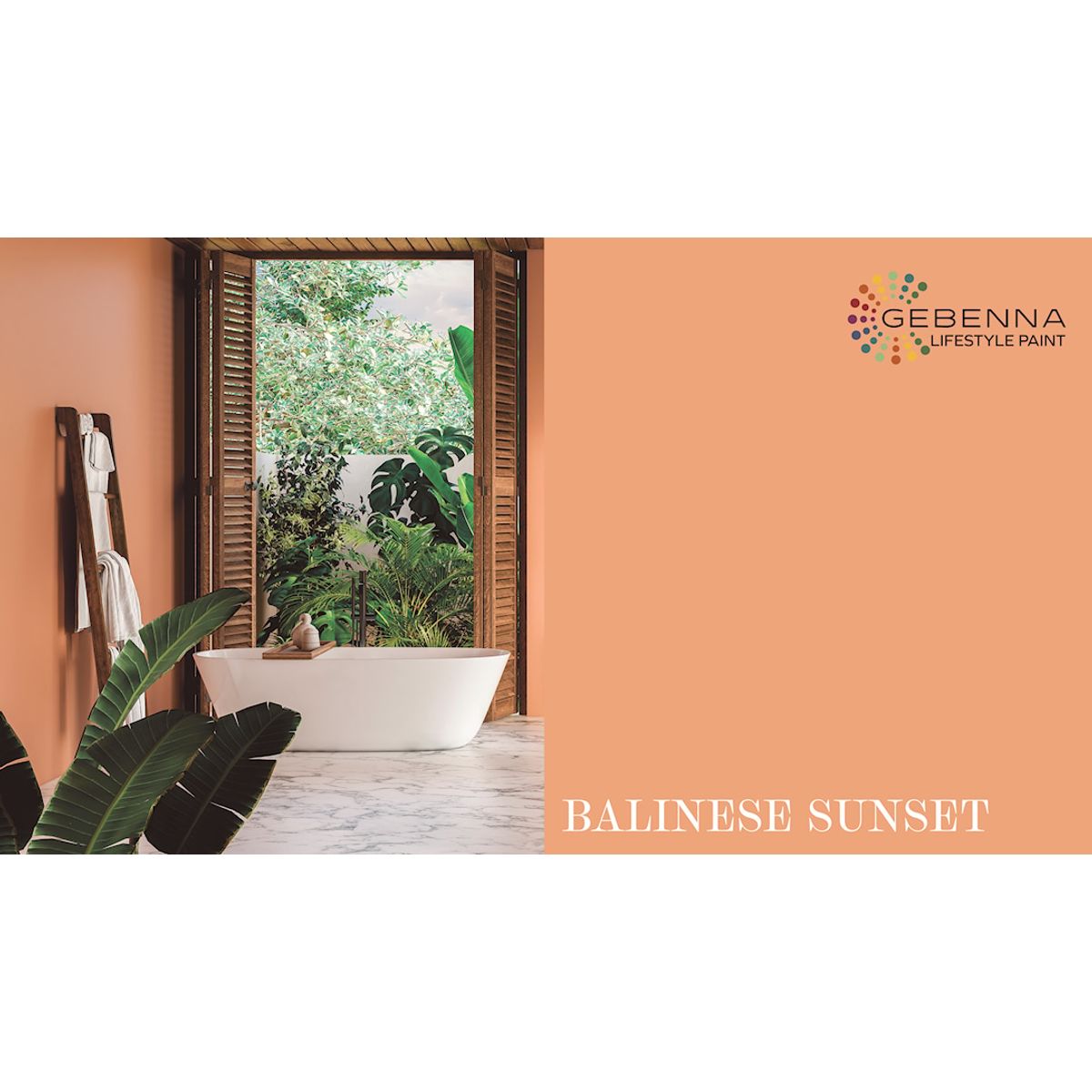 Vådrumsmaling Glans 25: Balinese Sunset 9 l