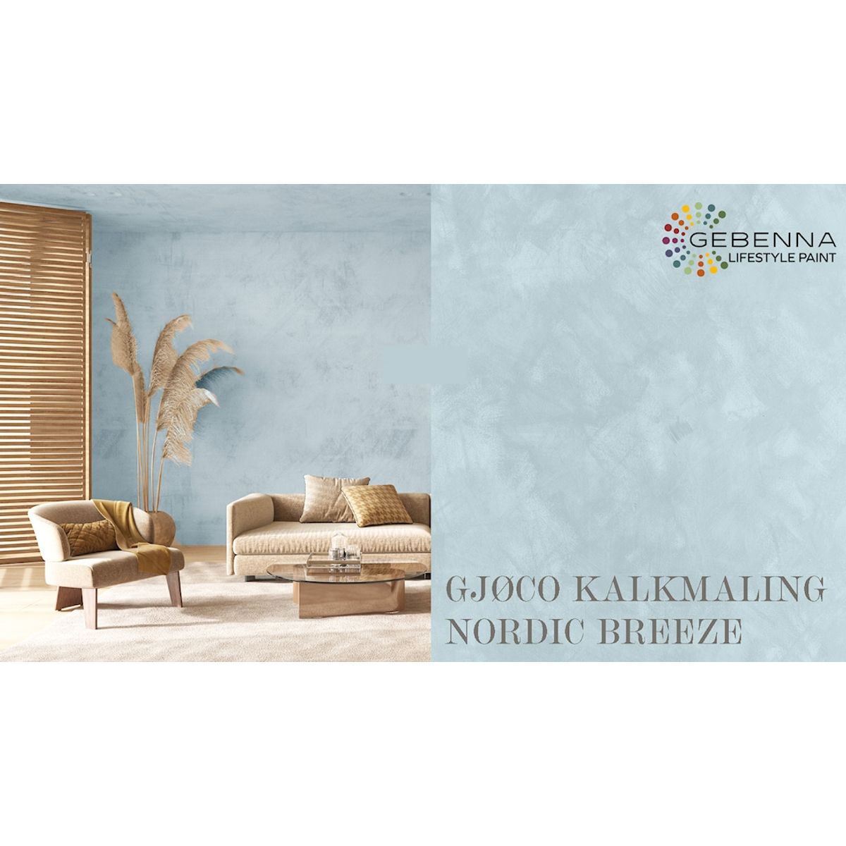 Kalkmaling 5452 Nordic Breeze 2,7 l