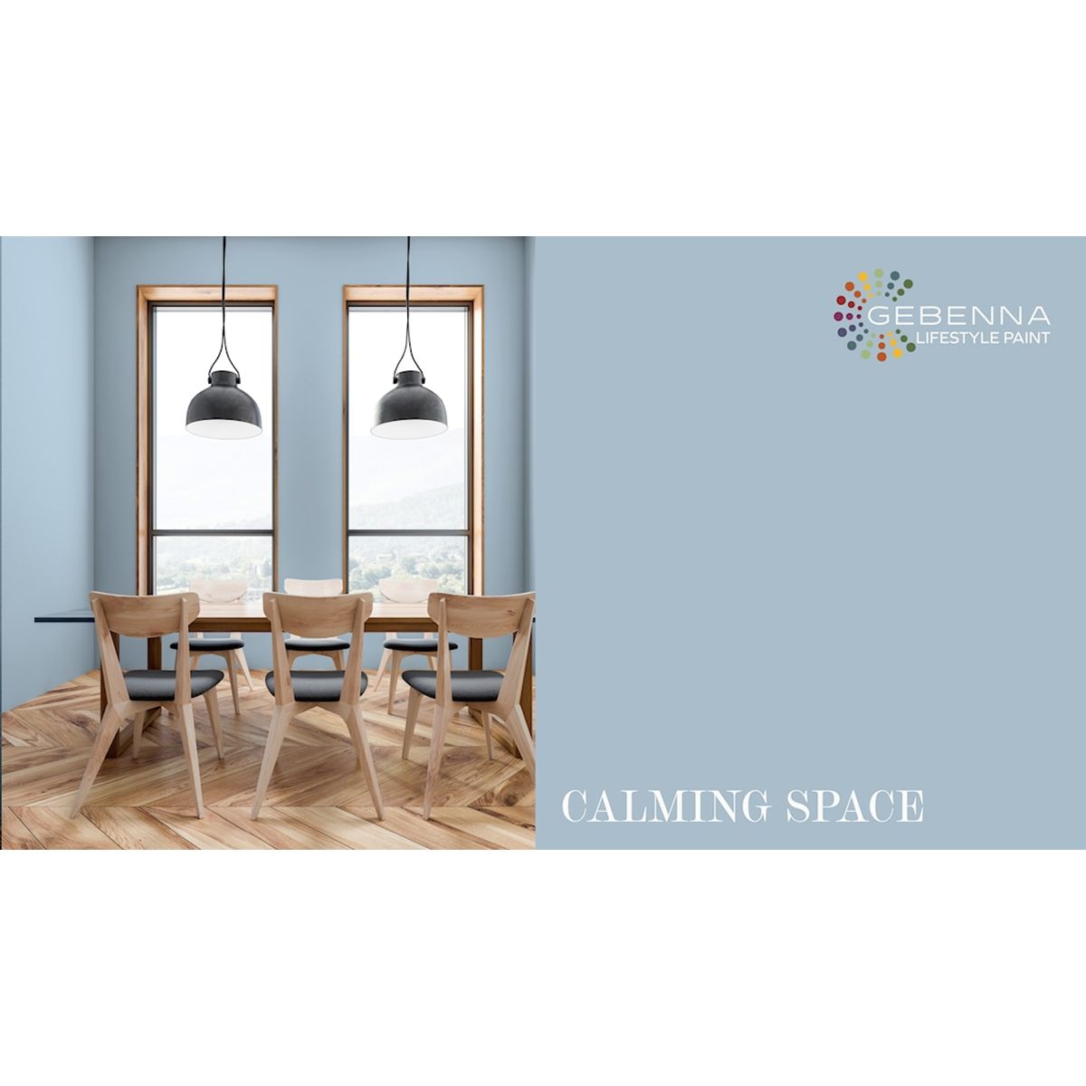 Gebenna Vægmaling: Calming Space 2,7 l