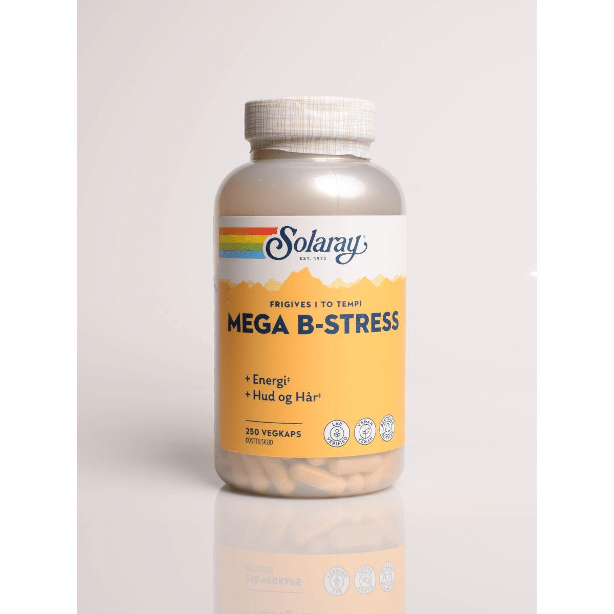 Mega B-Stress Solaray (250 kapsler)