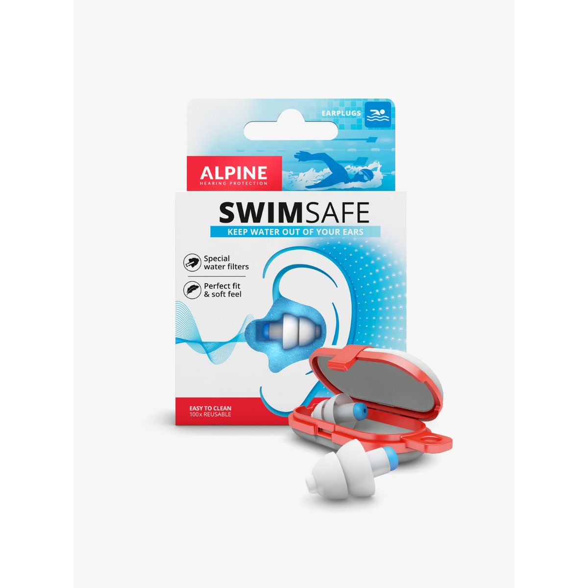 SwimSafe Ørepropper (Til Vand)