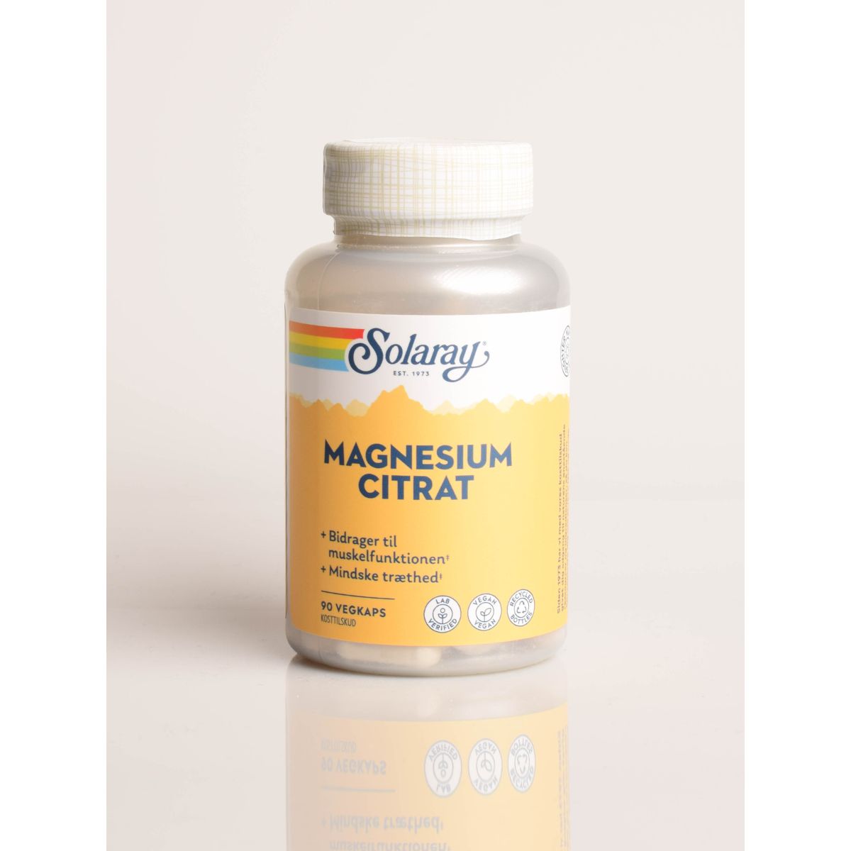 Magnesium Citrat Solaray (90 kapsler)