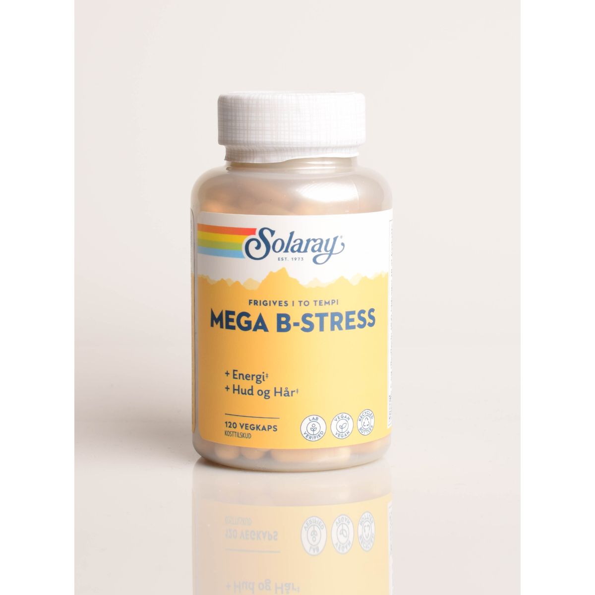 Mega B-Stress Solaray (120 kapsler)