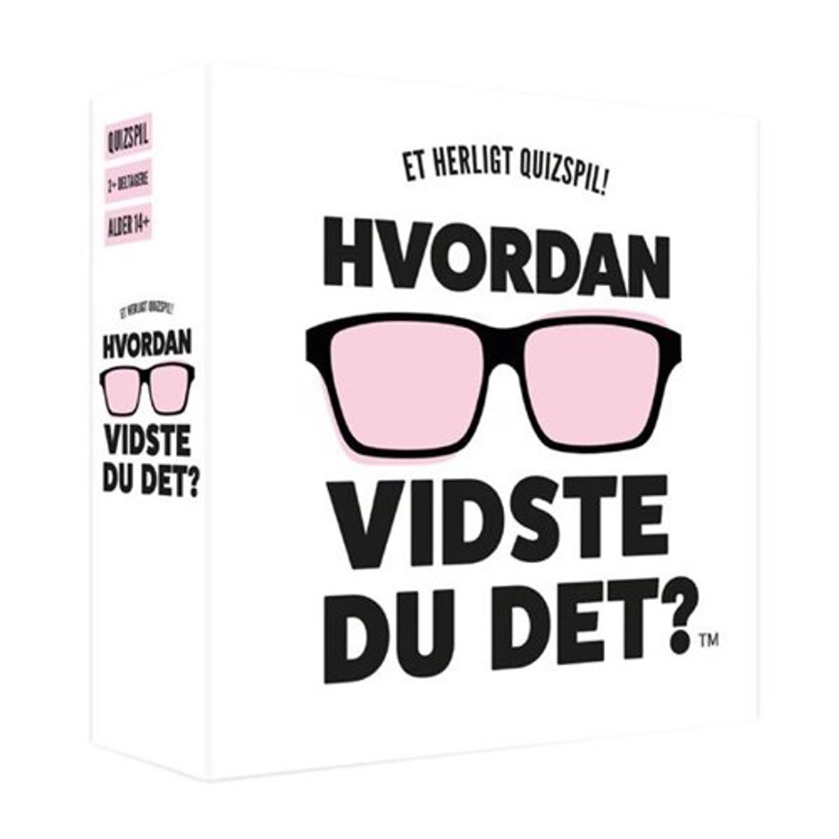 Kylskåpspoesi - Spil - HVORDAN VIDSTE DU DET?