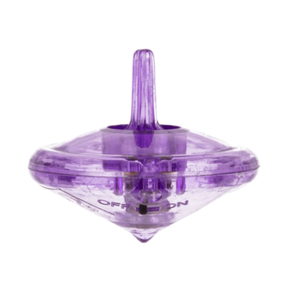 Spinning Top med LED - Lilla