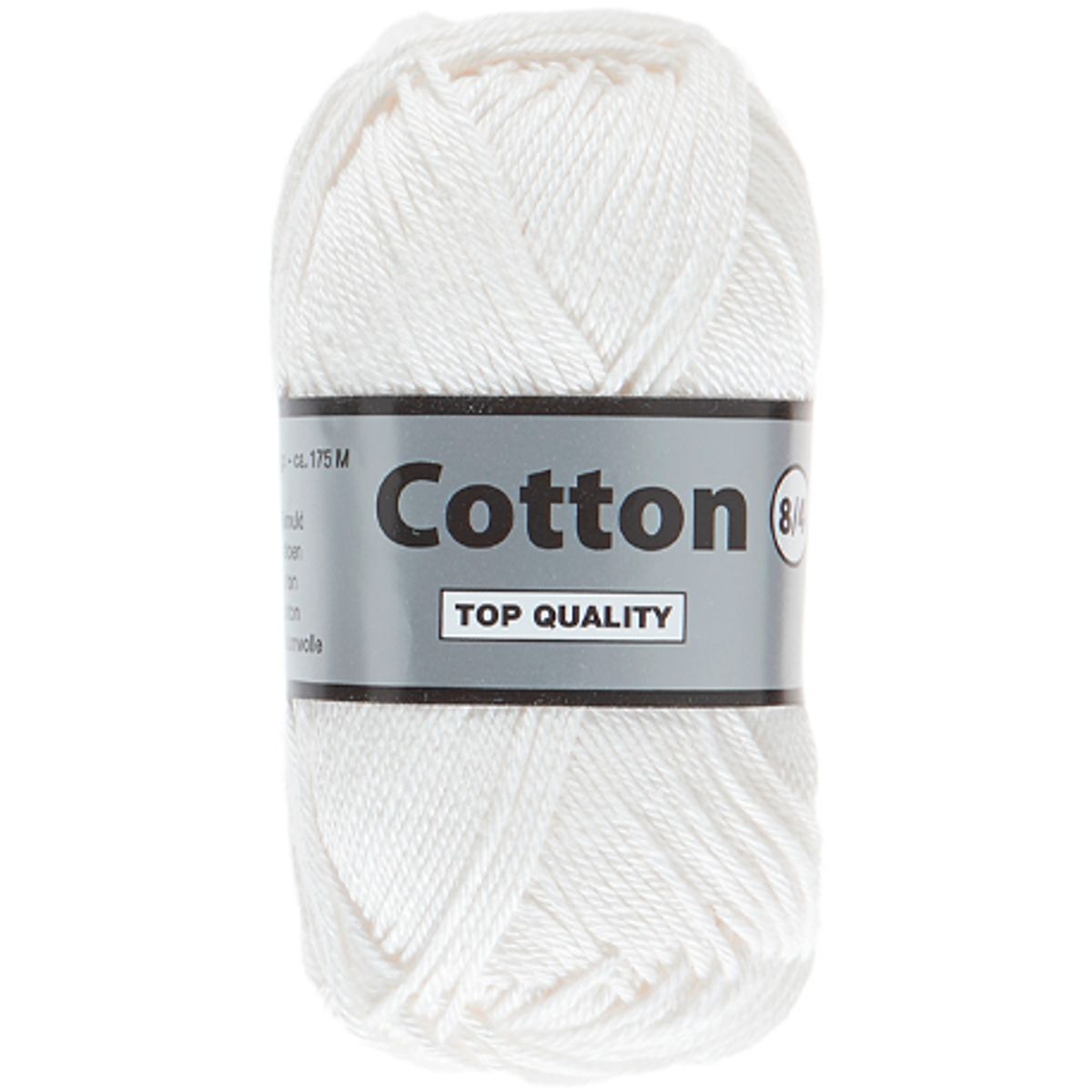 Lammy cotton 8/4, råhvid, 50 g, nr. 844