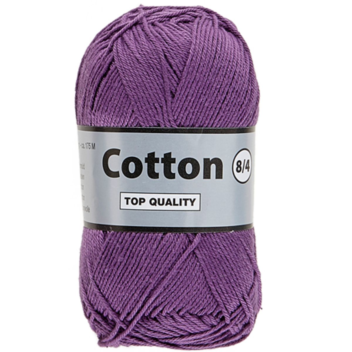 Lammy cotton 8/4, lilla, 50 g, nr. 849