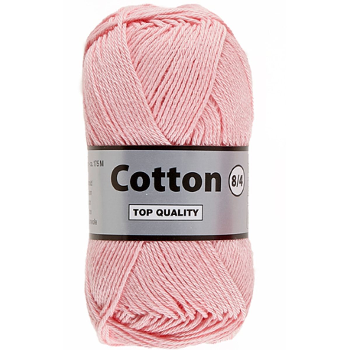 Lammy cotton 8/4, lys rosa, 50 g, nr. 710