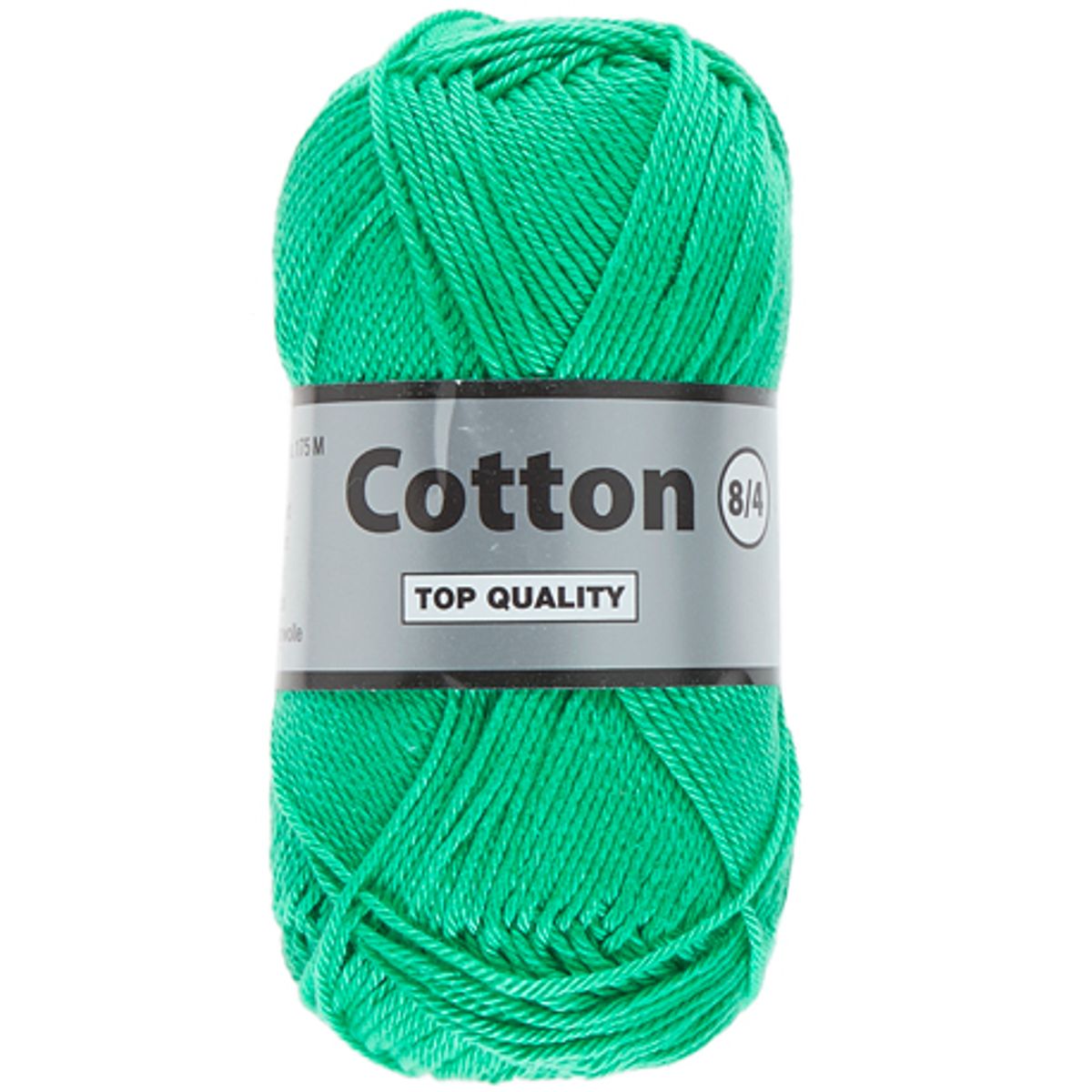 Lammy cotton 8/4, stærk grøn, 50 g, nr. 370