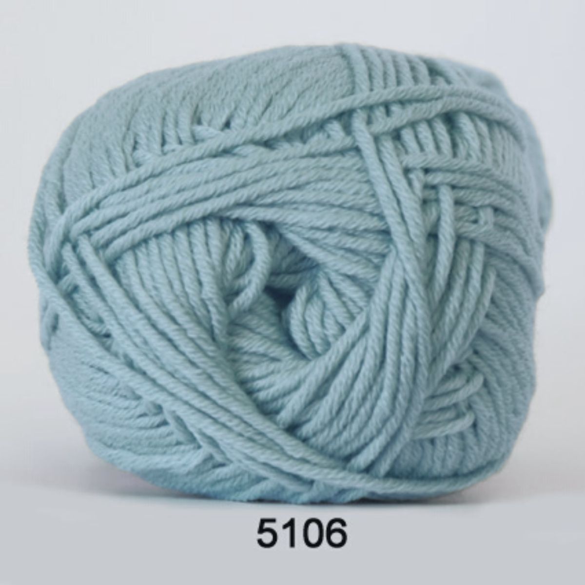 Merino Cotton, lyseblå, 50 g, nr. 5106