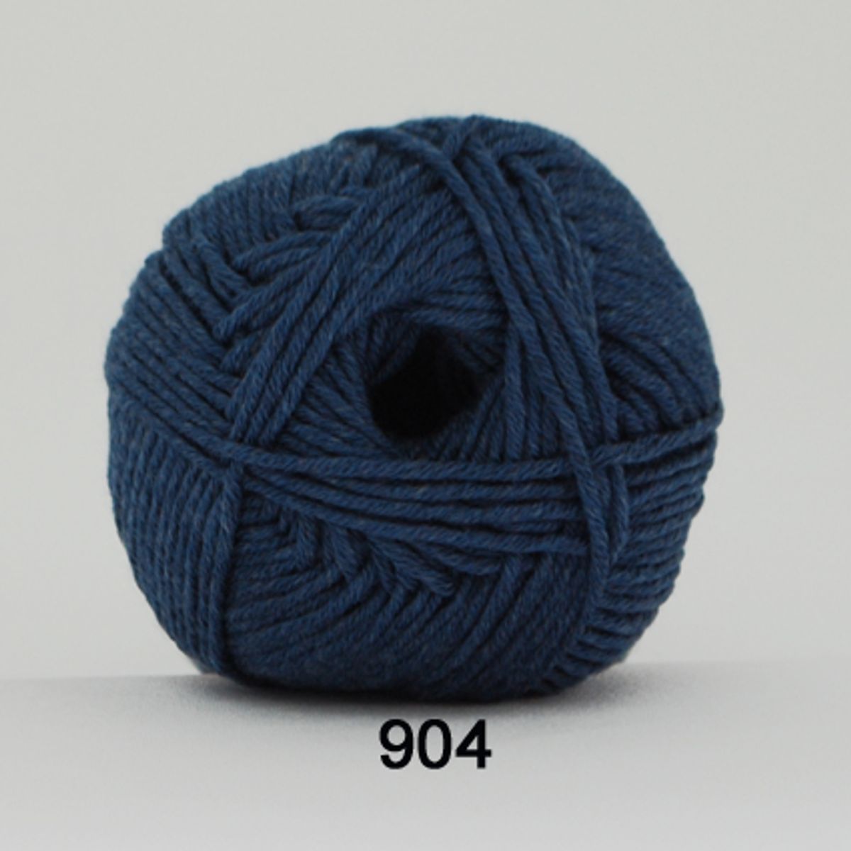 Merino Cotton, mørk jeansblå, 50 g, nr. 904