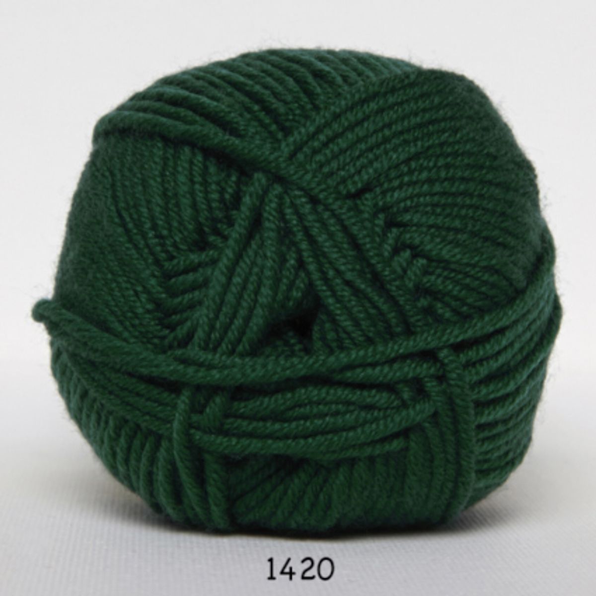 Merino Cotton, flaskegrøn, 50 g, nr. 1420