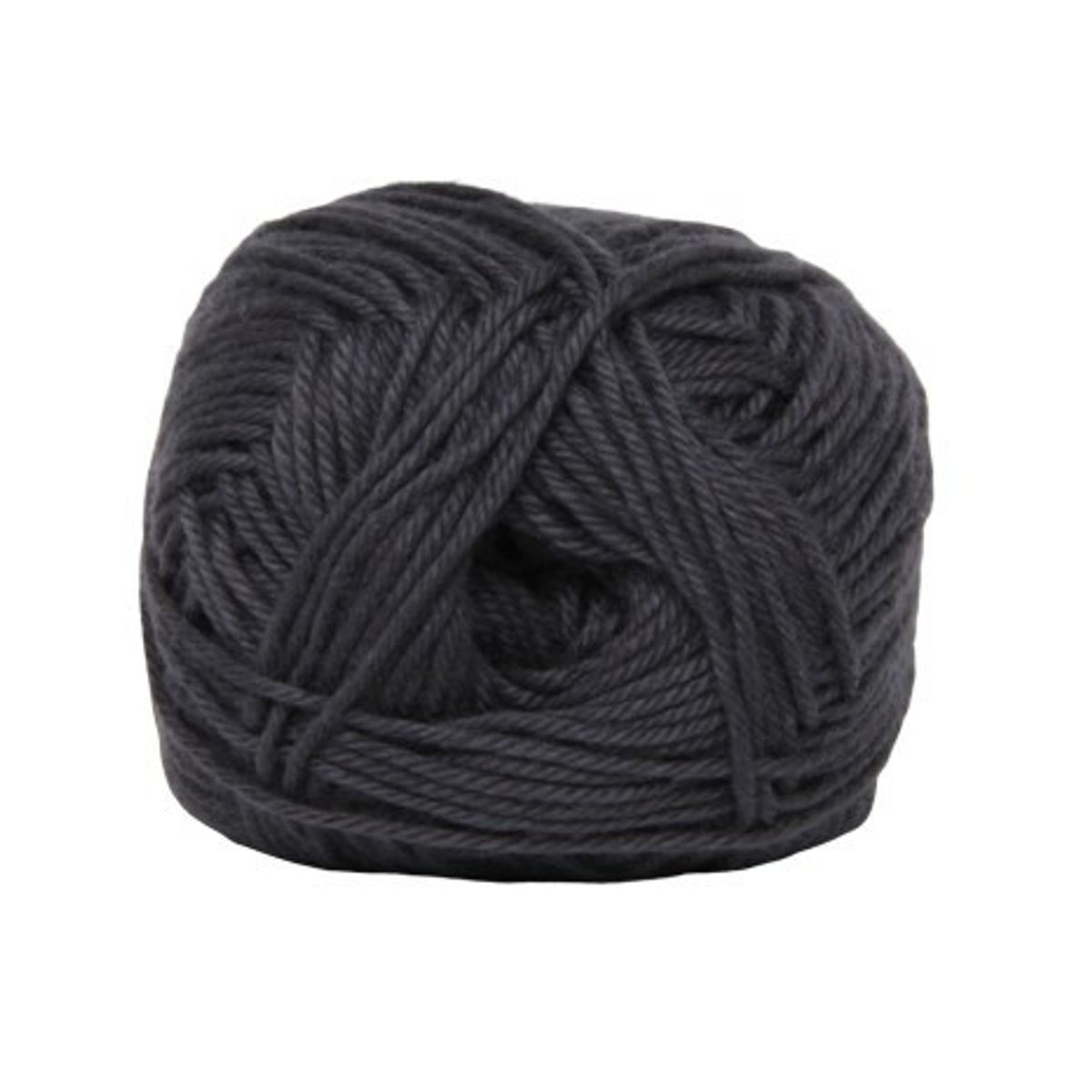 Cotton nr. 8, mørkegrå, 50 g, nr. 79