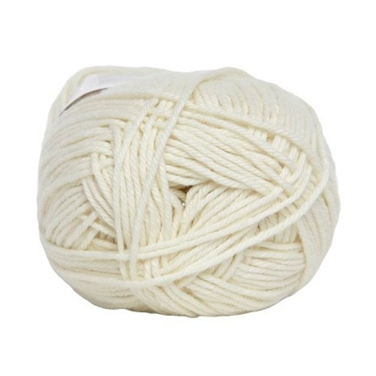 Cotton nr. 8, råhvid, 50 g, nr. 201