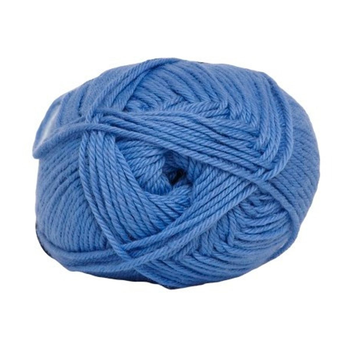 Cotton nr. 8, lys jeansblå, 50 g, nr. 621