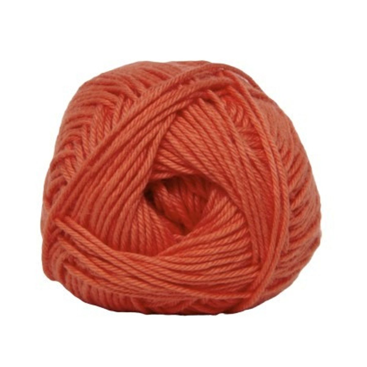 Cotton nr. 8, mørk orange, 50 g, nr. 3265