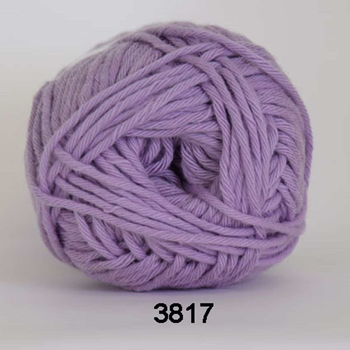 Cotton 8/8, lilla, 50 g, nr. 3817