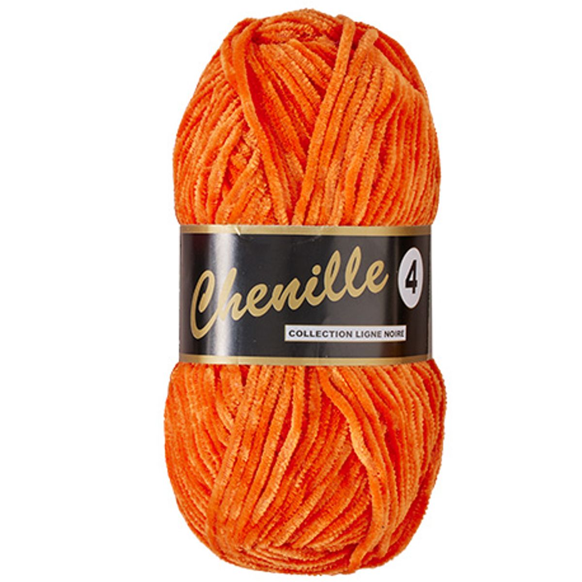 Chenille 4, orange, 50 g, nr. 41