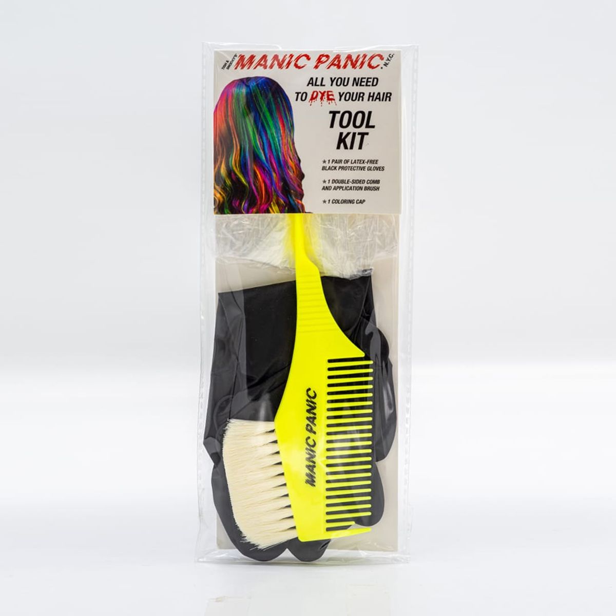 Manic Panic TOOL KIT (TINT BRUSH/COMB, GLOVES, CAP)