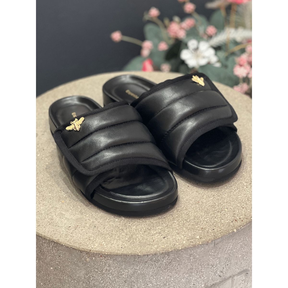 Copenhagen Shoes Dame Sandal: Stories Leather - Black 39