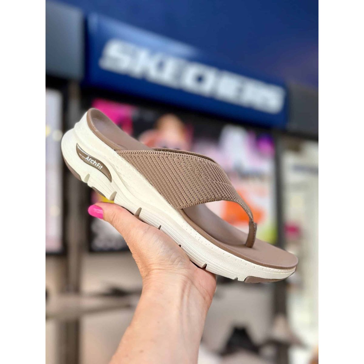 SKECHERS, Dame, Sandal, Arch Fit - Easy Day - Mocha 39