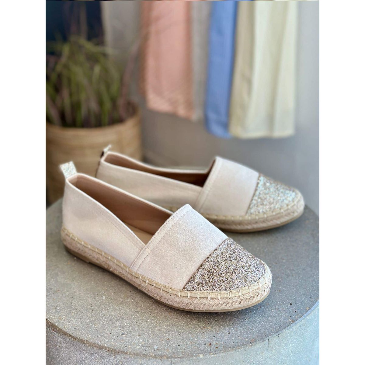 Marly Espadrillos - Beige 38