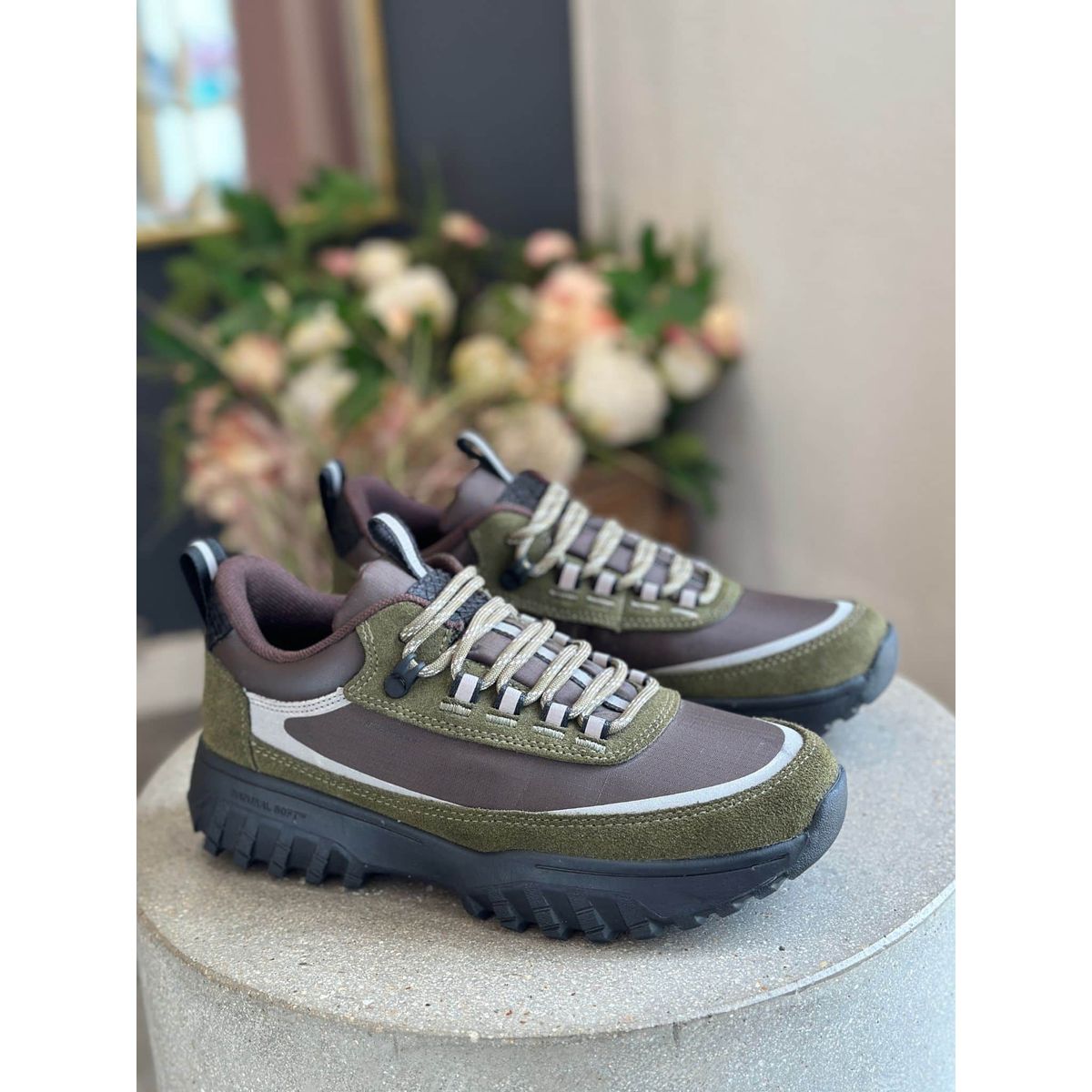 Woden Tessa Sneakers Waterproof - Dark Olive 40