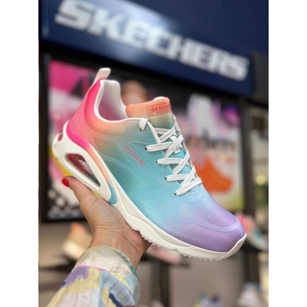 Skechers Sneakers, Tres-Air Uno - Hazey Sunset 37