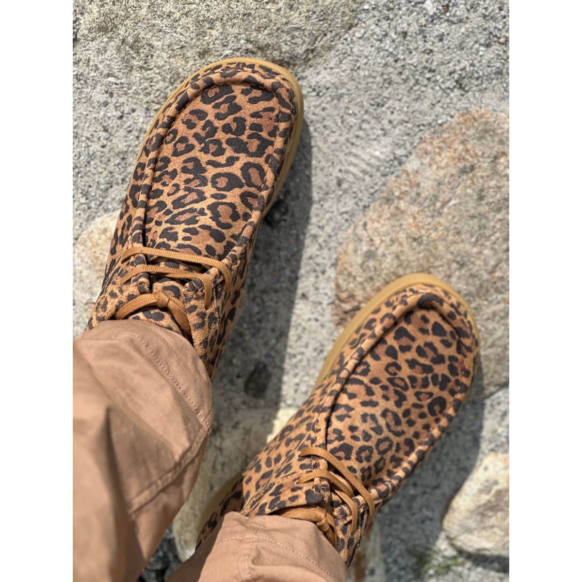 Nature - Ellen Støvle, Suede - Leopard 41