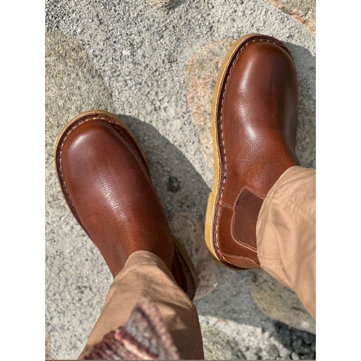 Nature, Laura - Chelsea boot - Tobacco 36