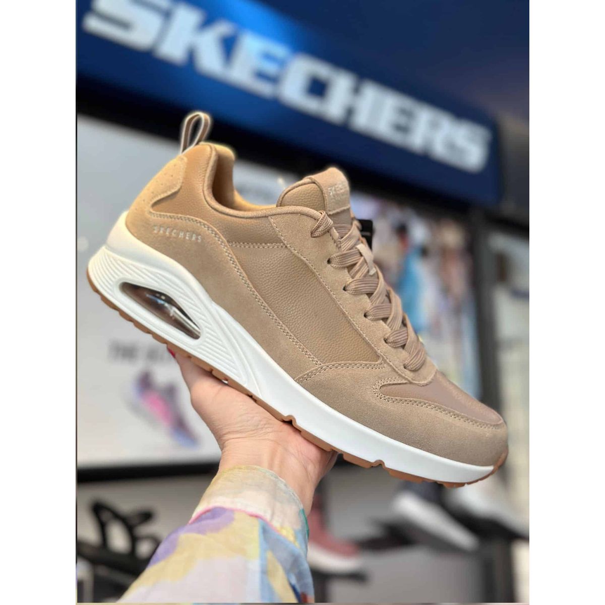 Skechers Uno Stacre - Sand 46