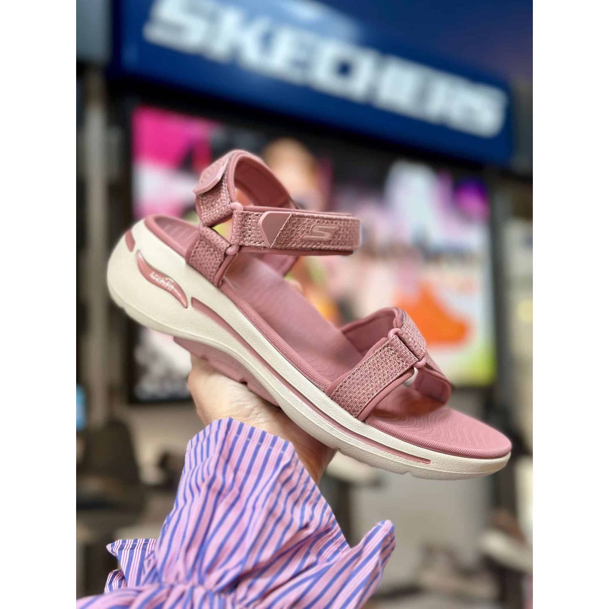 SKECHERS, Dame, GO WALK Arch Fit - Cruise Around - Mauve 40