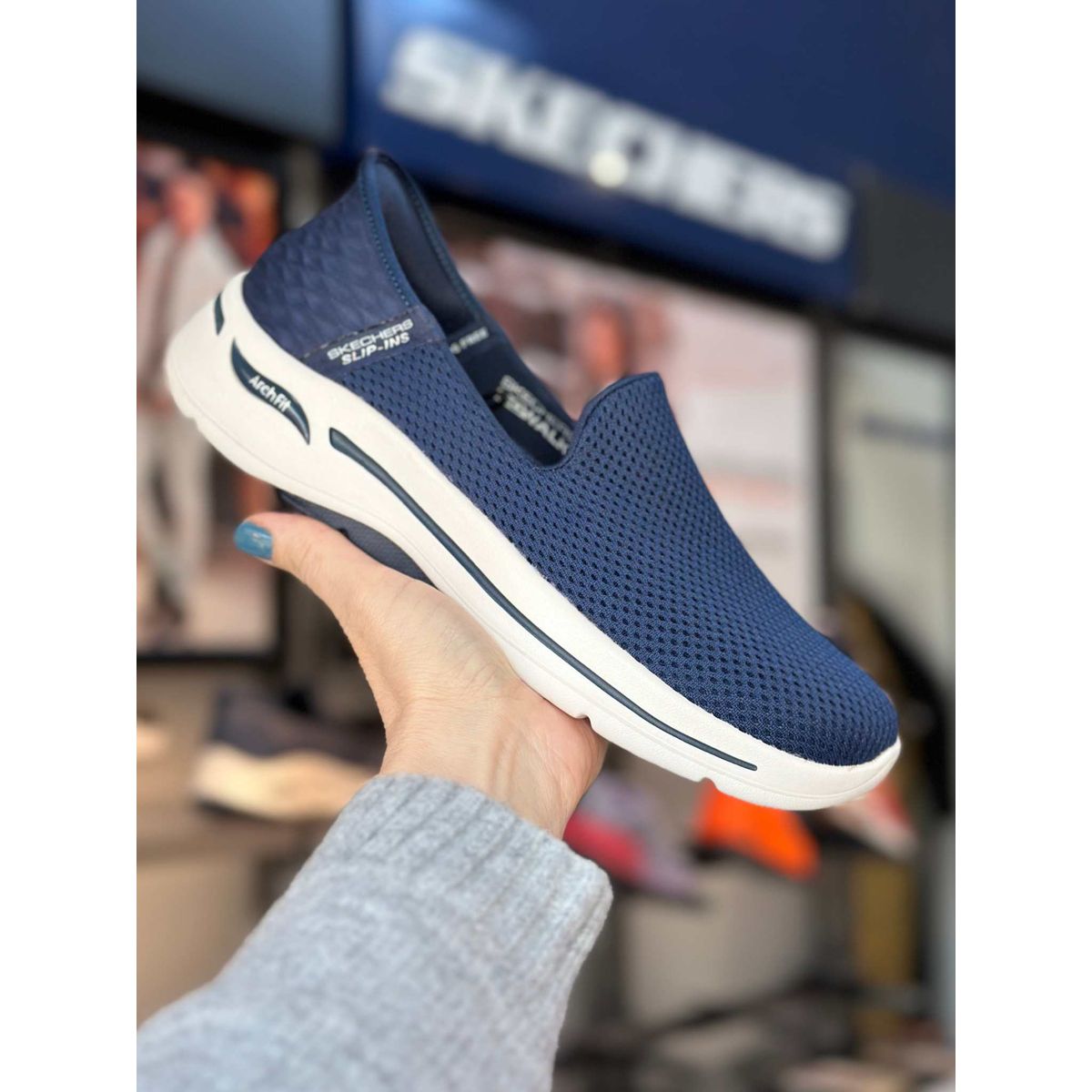 Skechers Slip-ins: GO WALK Arch Fit - Summer-Navy 37