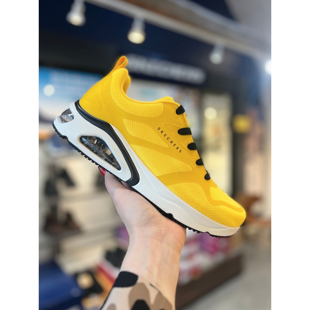 SKECHERS, Herre, Tres-Air Uno - Revolution-Airy, Yellow 42