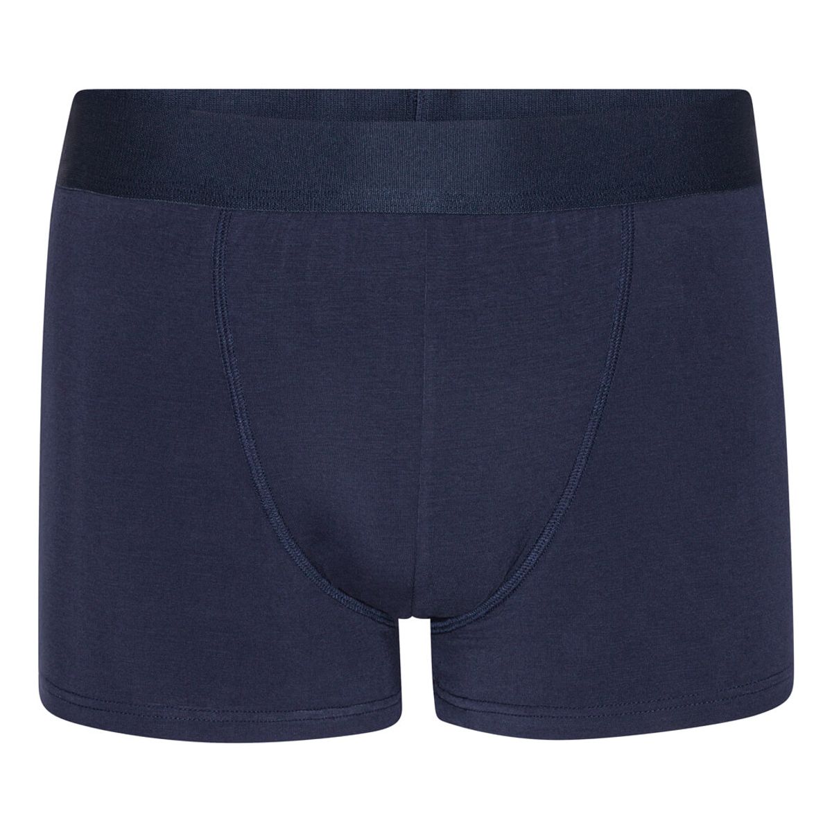 Navy bambus boxershorts, str. large