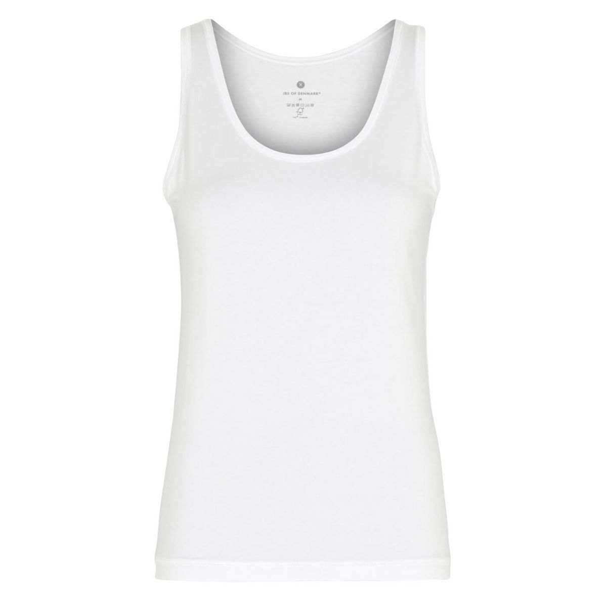 Bambus tanktop til kvinder, JBS of Denmark, hvid, str. medium