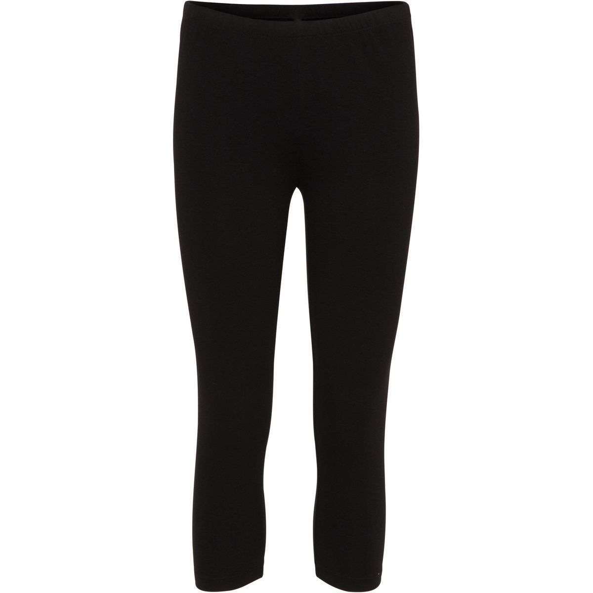 Decoy viskose capri leggings (3/4 længde) sort str. 2XL