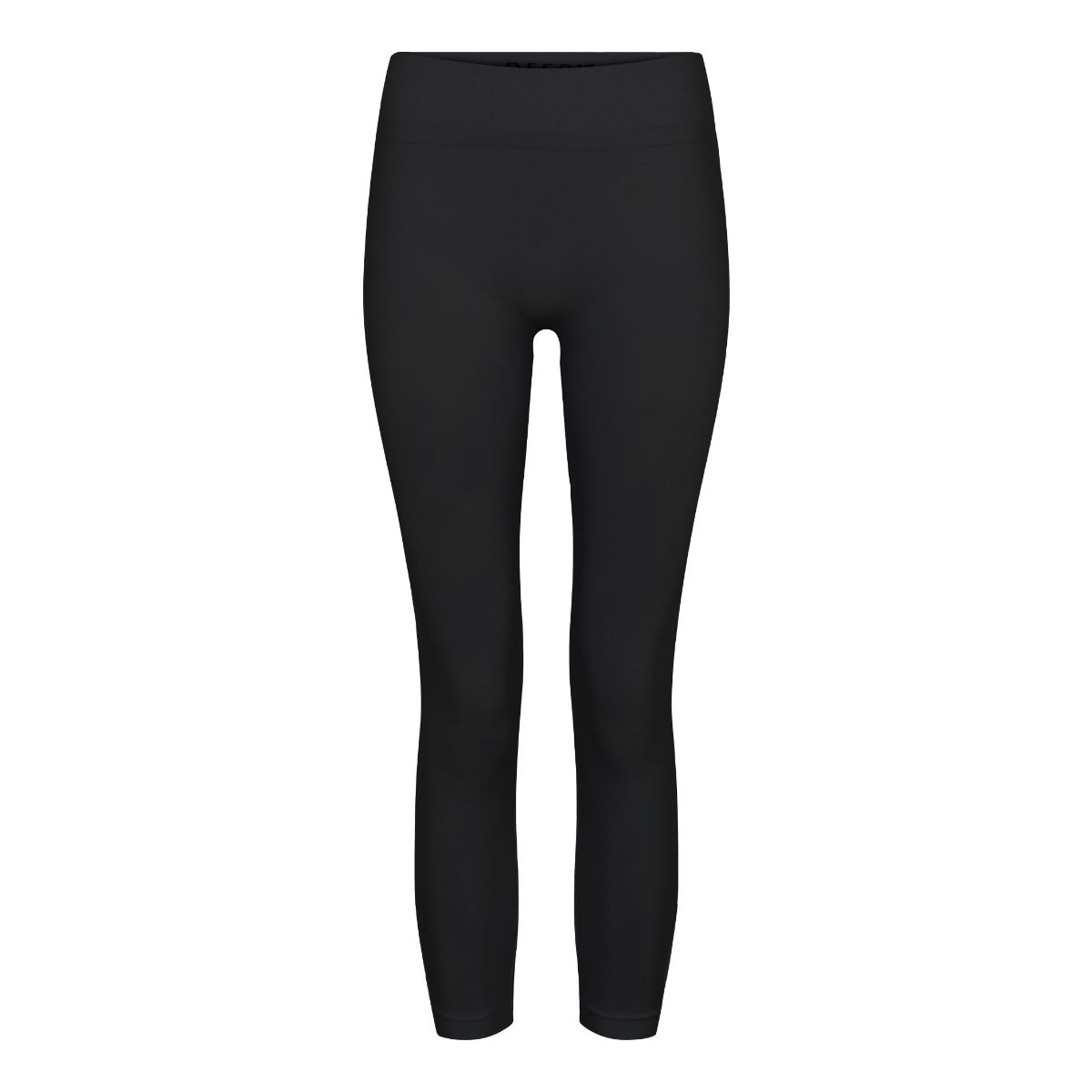 Decoy capri leggings, sømløse, sort str. S/M