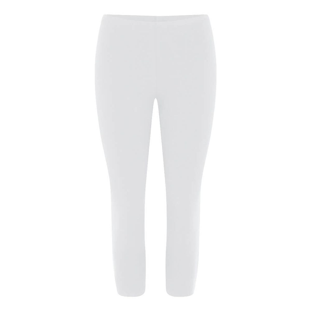 Decoy capri bomuld leggings (3/4 længde) hvid str. small