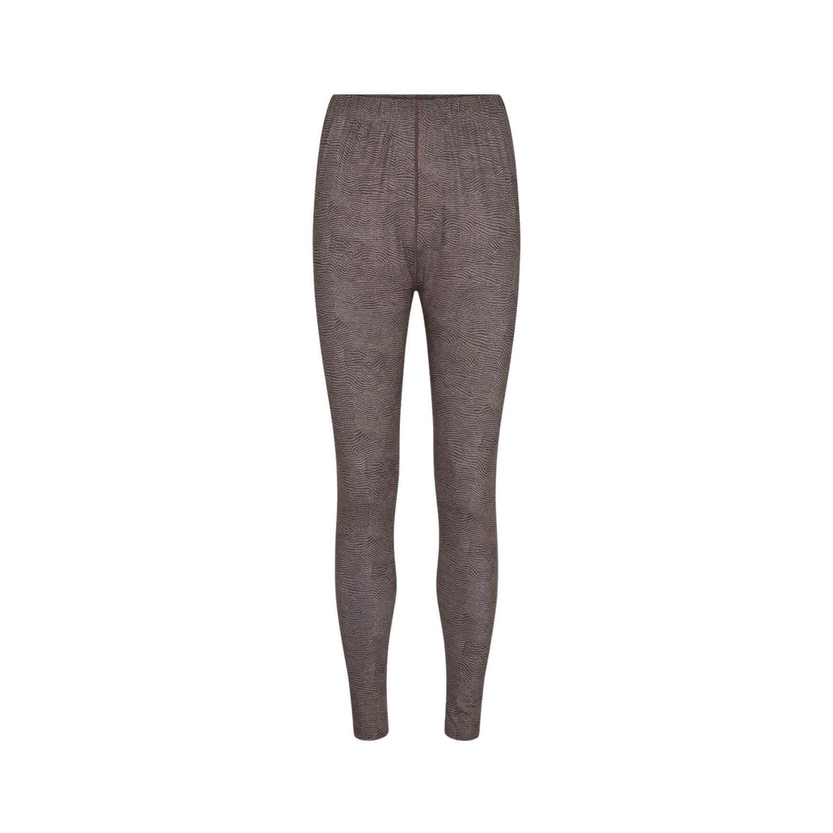 Højtaljede microfiber leggings fra Decoy - Mocca-L