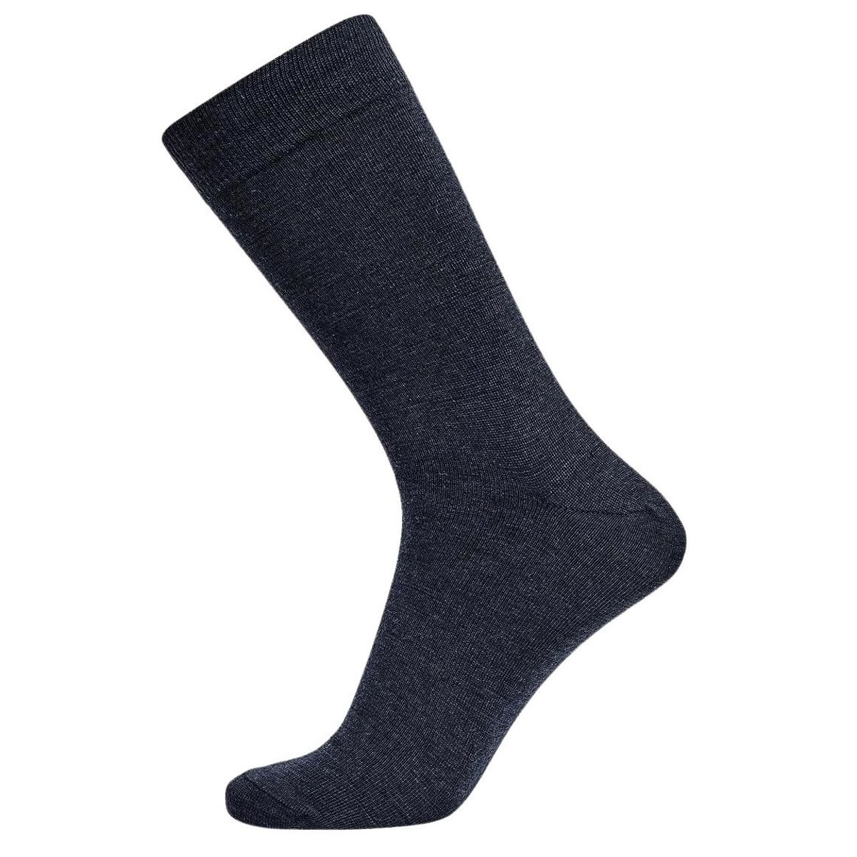 Egtved Twin Sock Uldstrømper Mørk Navy Str. 45-48