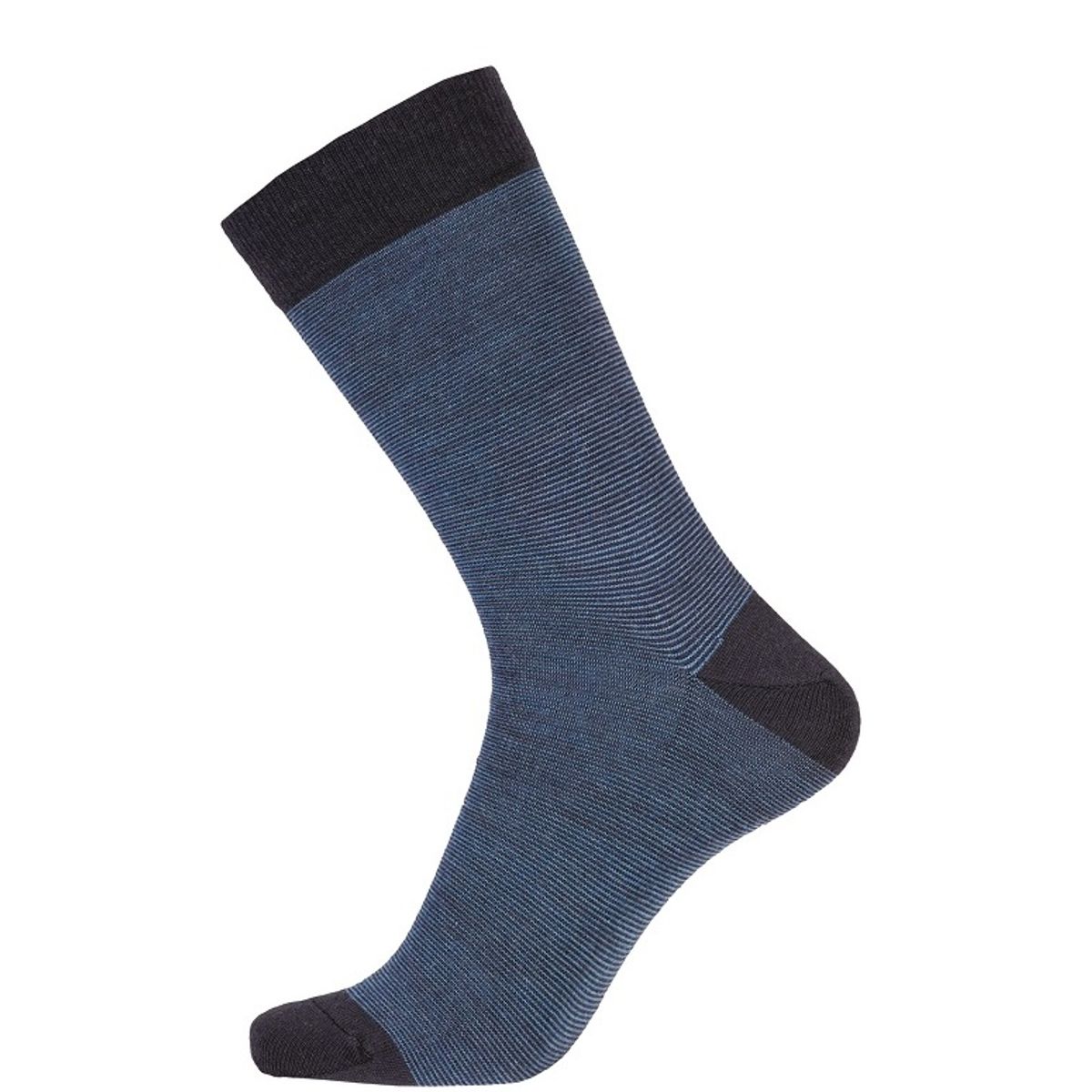 Blå Egtved Twin Sock Uldstrømper Str. 45-48